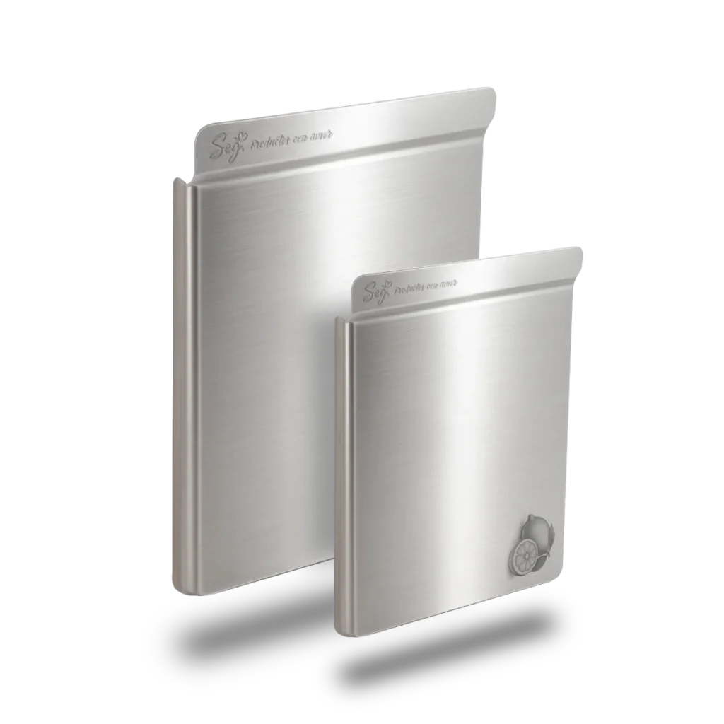 tabla para picar acero inoxidable